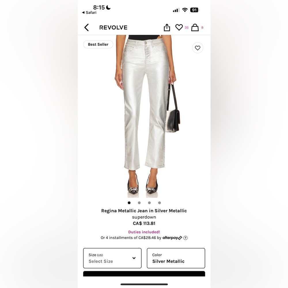 Metallic Jean